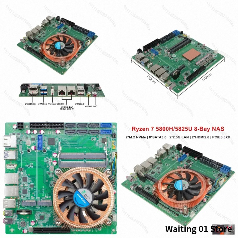 Compatibile con scheda madre M - Mini Itx Dual 2.5G Nas Motherboard recensione e prezzo